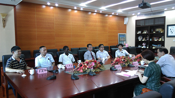 貝寧共和國阿波羅市長林衛(wèi)平蒞臨華北平臺公司檢查指導